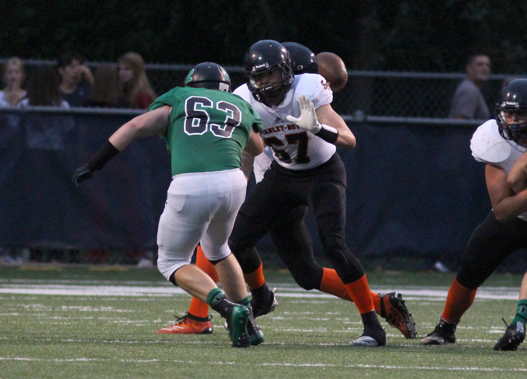 Stanley-Boyd football at Eau Claire Regis 9-5-19